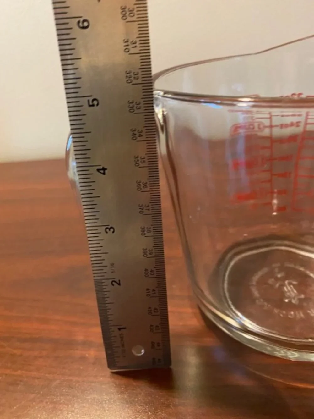Anchor Hocking Fire King Glass Measuring Cup 4 Cup 32 oz - Fast Ship Never Used